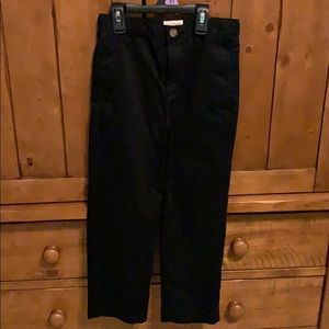 Cat & Jack black pants, worn 2x, in EUC. Size 6.